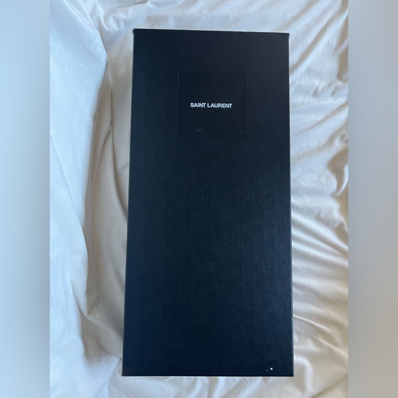 YSL Saint Laurent Nikki Velvet Boot Size 37 - Picture 6 of 11